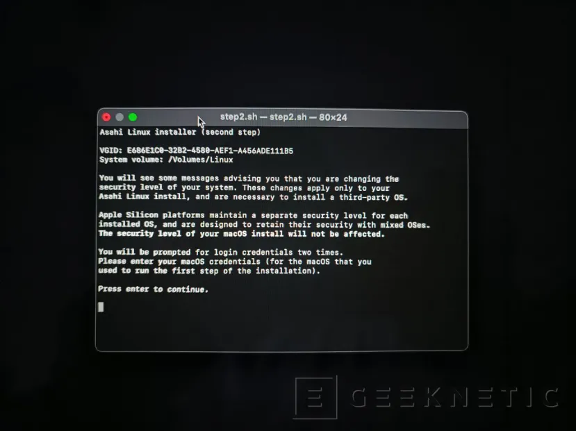 Geeknetic Cómo instalar Linux en Mac con Apple Silicon 17