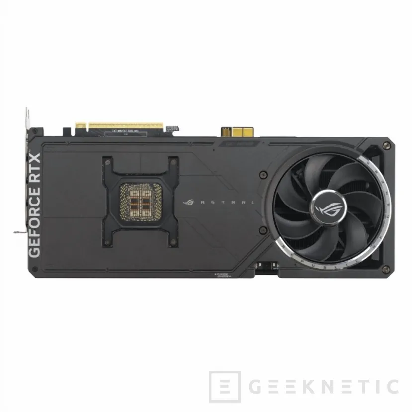 Geeknetic La tarjeta gráfica ASUS ROG Astral RTX 5090 BTF Edition estrena el conector GC-HPWR 2