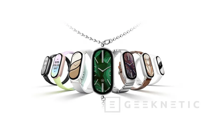 Geeknetic Xiaomi lanza la Smart Band 10: pantalla más grande, cuerpo metálico y versión de lujo en cerámica 1