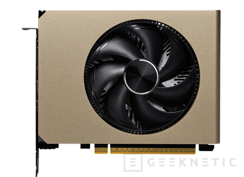 Geeknetic Esta pequeña MSI RTX 5060 8G INSPIRE ITX para PCs compactos cabe en la palma de la mano 1