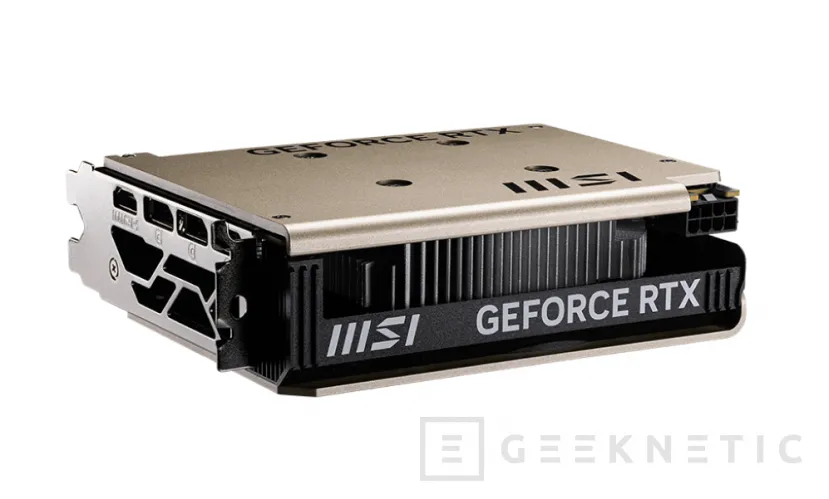 Geeknetic Esta pequeña MSI RTX 5060 8G INSPIRE ITX para PCs compactos cabe en la palma de la mano 2
