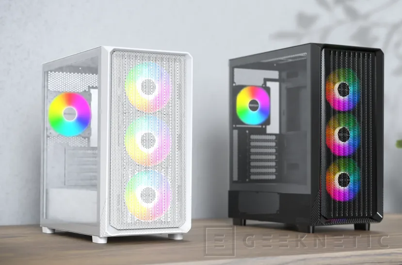 Geeknetic Las nuevas cajas MONTECH X5 incluyen 4 ventiladores con controladora ARGB por un precio contenido 3