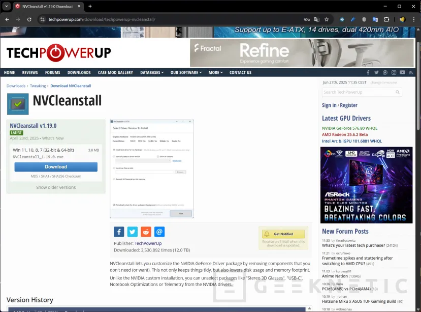 Geeknetic NVCleanstall: Cómo personalizar la instalación y Eliminar el Bloatware de los drivers de NVIDIA 2