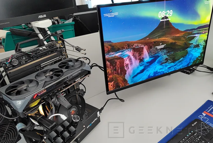 Geeknetic Juega de escándalo combinando una Radeon RX 9070 XT y monitor OLED de Gigabyte 6