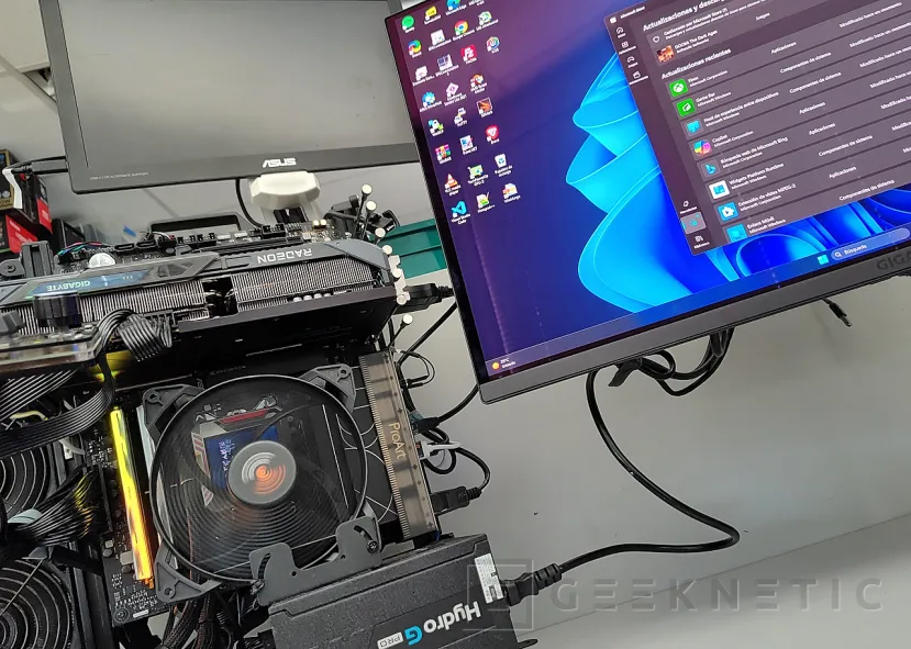 Geeknetic Juega de escándalo combinando una Radeon RX 9070 XT y monitor OLED de Gigabyte 11
