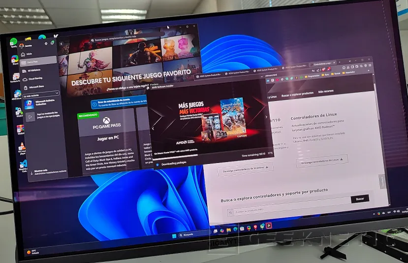 Geeknetic Juega de escándalo combinando una Radeon RX 9070 XT y monitor OLED de Gigabyte 5