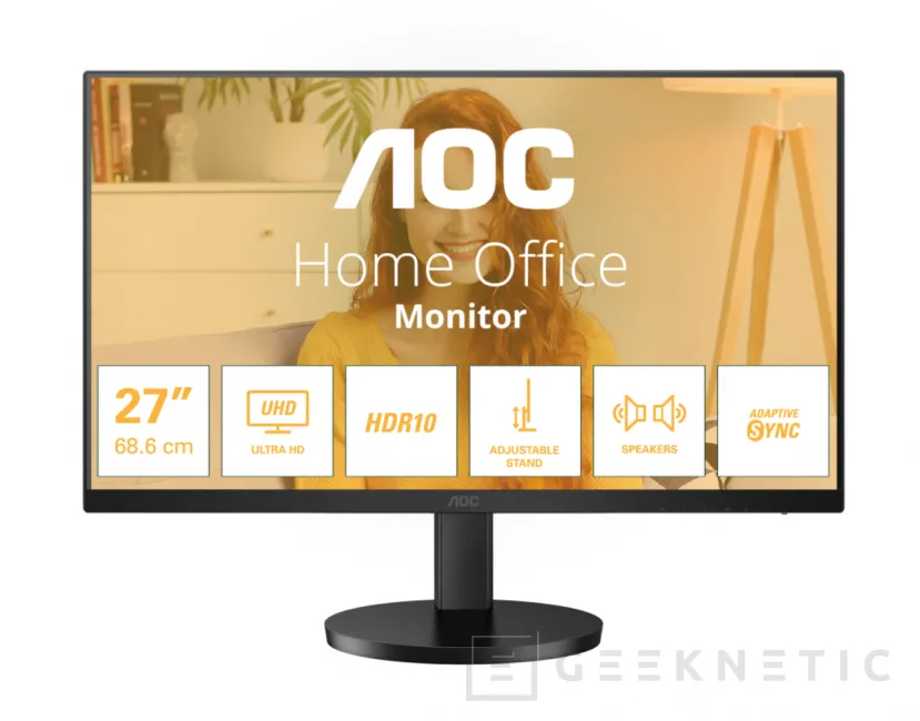 Geeknetic Llévate este monitor AOC de 27 pulgadas y resolución 4K por menos de 180 euros 1