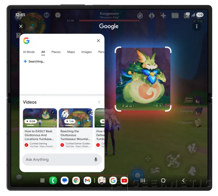 Geeknetic Google llevará Gemini a WearOS y añade nuevas funciones a Circle to Search como ayuda en el juego o Modo IA 4