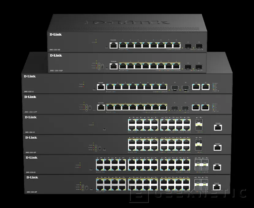 Geeknetic D-Link presenta la serie DMS-1250 con switches 2.5G, PoE de alta potencia y gestión unificada desde Nuclias Connect 1