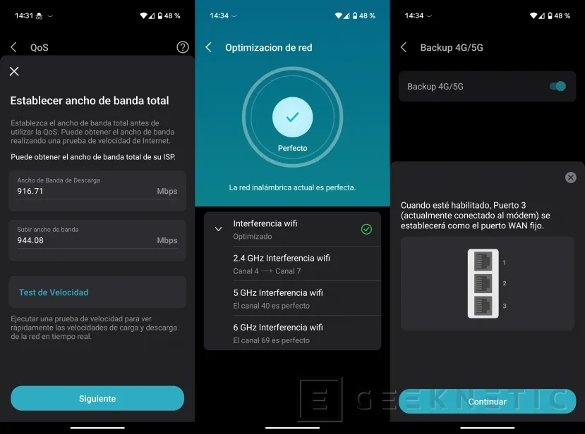 Geeknetic Ventajas y desventajas de las bandas de 2.4 GHz, 5 GHz y 6 GHz en tu red WiFi 4