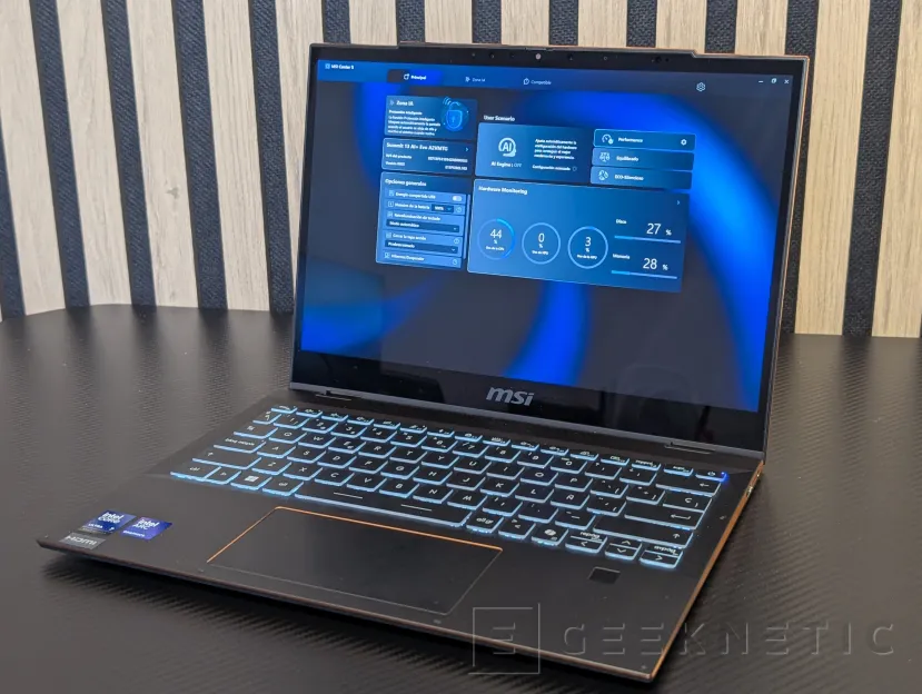 Geeknetic MSI Summit 13 AI+ Evo A2VMTG Review 44