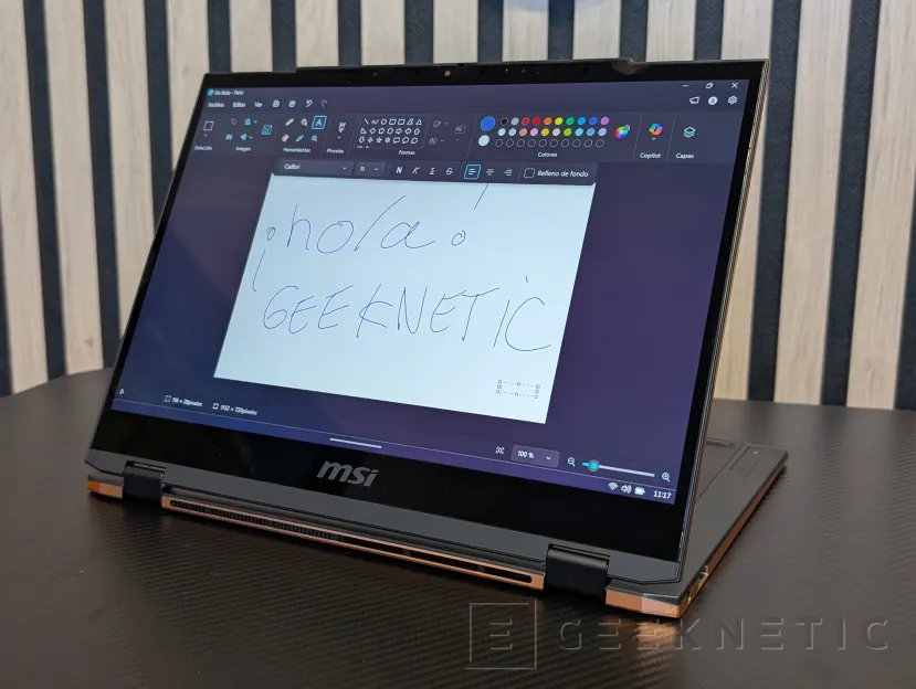 Geeknetic MSI Summit 13 AI+ Evo A2VMTG Review 8