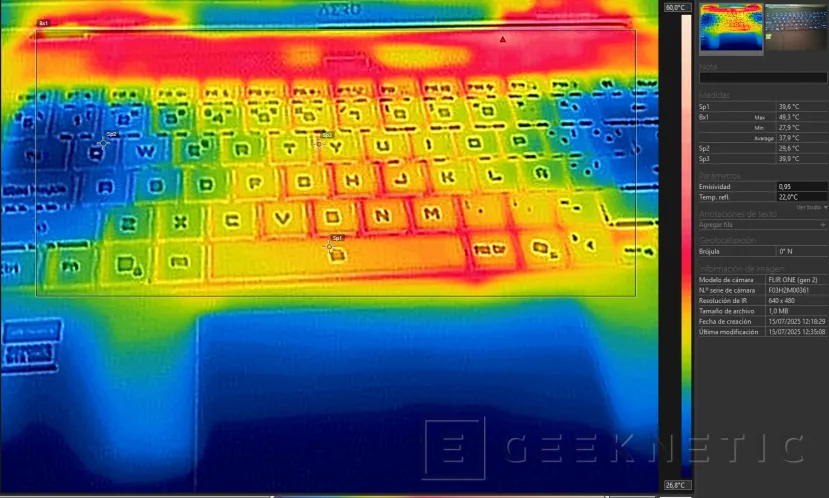Geeknetic Gigabyte AERO X16 1VH Review 53