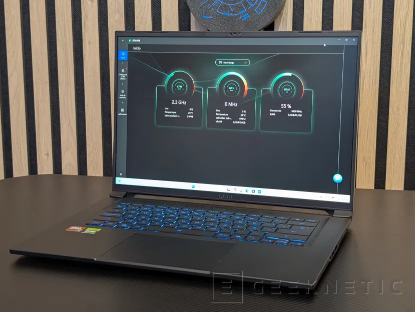 Geeknetic Gigabyte AERO X16 1VH Review 54