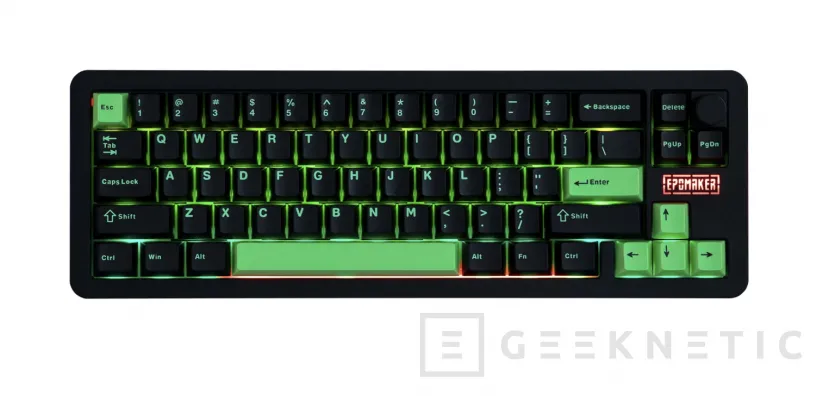 Geeknetic Nuevos teclados Epomaker Galaxy65 y Galaxy68, inalámbricos y con hasta 500 horas de batería 3