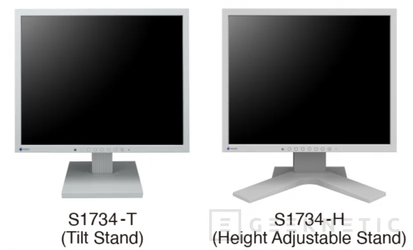 Geeknetic Formato 5:4 y sensor de brillo en el monitor EIZO FlexScan S1734 para salas de control 3