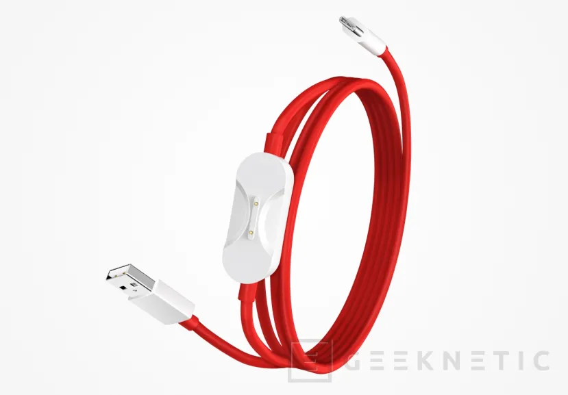 Geeknetic OnePlus ha lanzado un cable para cargar sus SmartWatches y Móviles al mismo tiempo 3
