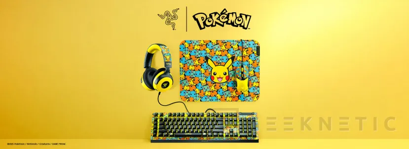 Geeknetic Razer pone a la venta sus periféricos edición Pokémon a nivel mundial, incluida España 1
