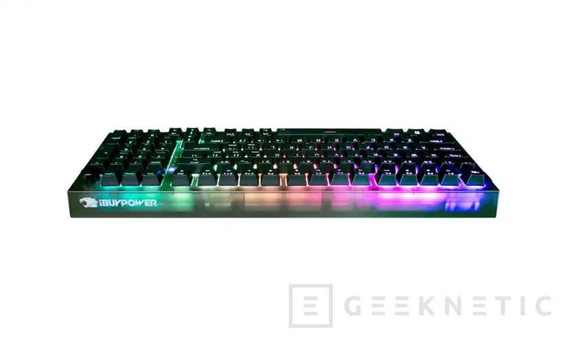 Geeknetic El teclado compacto iBUYPOWER MK9 Pro tiene 98 teclas, iluminación RGB personalizable y una rueda analógíca integrada 2