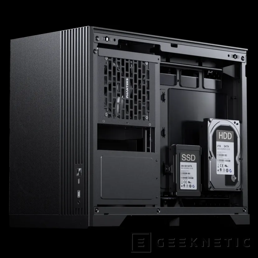 Geeknetic La nueva caja Phanteks XT M3 para placas MicroATX admite tarjetas gráficas de hasta 430 mm 3
