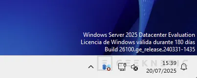 Geeknetic Cómo instalar Windows Server 2025 en Proxmox VE: Guía paso a paso con novedades y funciones 17
