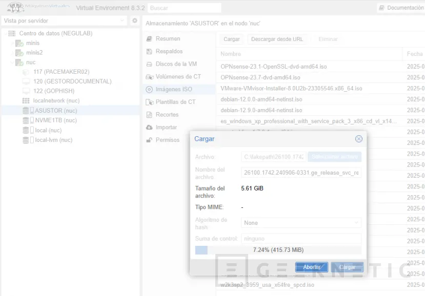 Geeknetic Cómo instalar Windows Server 2025 en Proxmox VE: Guía paso a paso con novedades y funciones 3