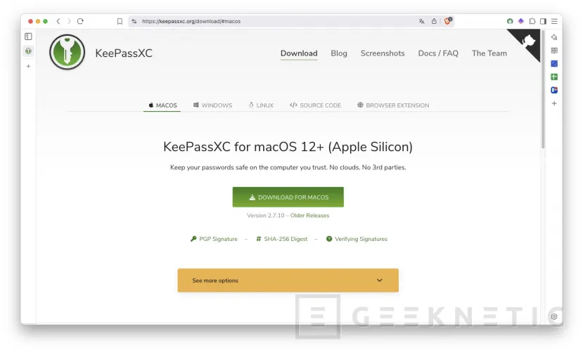 Geeknetic Cómo configurar KeepassXC paso a paso: bóveda de contraseñas privada y gratuita 1