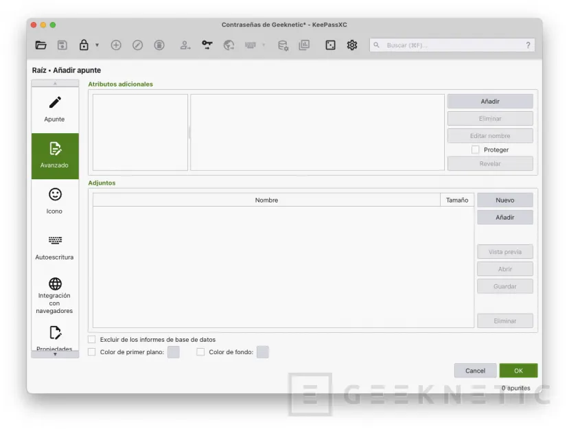 Geeknetic Cómo configurar KeepassXC paso a paso: bóveda de contraseñas privada y gratuita 9