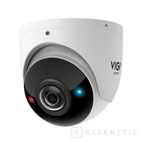 Geeknetic TP-Link presenta dos nuevas camaras de su serie VIGI, grabación de vídeo a 4K, resolución de 8 MP y visión panorámica de 180º 1