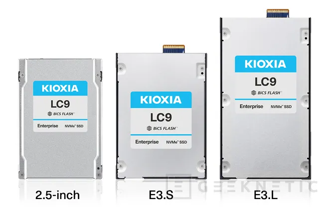 Geeknetic ¡Record Mundial de Almacenamiento SSD!  Kioxia lanza el CL9 con unos Impresionantes 244 TB 1