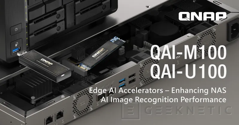 Geeknetic Añade Inteligencia Artificial a tu NAS QNAP con estas tarjetas de expansión que incluyen una NPU de 3 TOPS 1