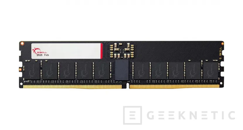 Geeknetic G.Skill presenta su kit DDR5 R-DIMM de 512 GB a 6400 MHz con PCB de 16 capas y protección avanzada para estaciones de trabajo con Threadripper PRO 2