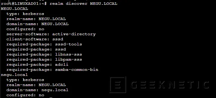 Geeknetic Cómo Conectar un servidor Linux al Active Directory de Windows Server 2025 3