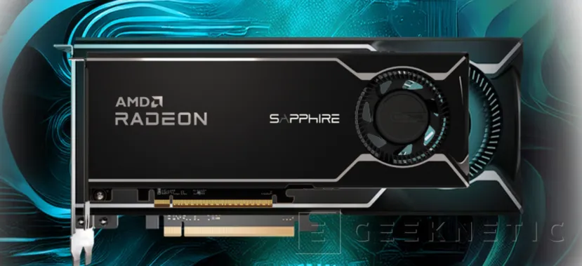 Geeknetic Sapphire lanza su Radeon AI PRO R9700 con disipador de turbina para configuraciones multiGPU 2