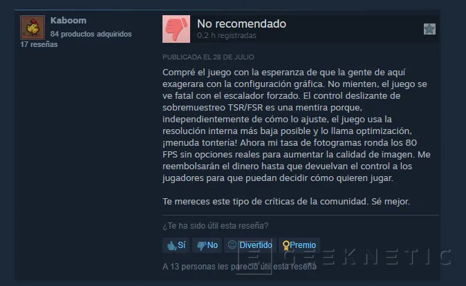 Geeknetic El parche de "optimización" del Wuchang: Fallen Feathers fuerza el reescalado, aunque se configure la resolución nativa 2