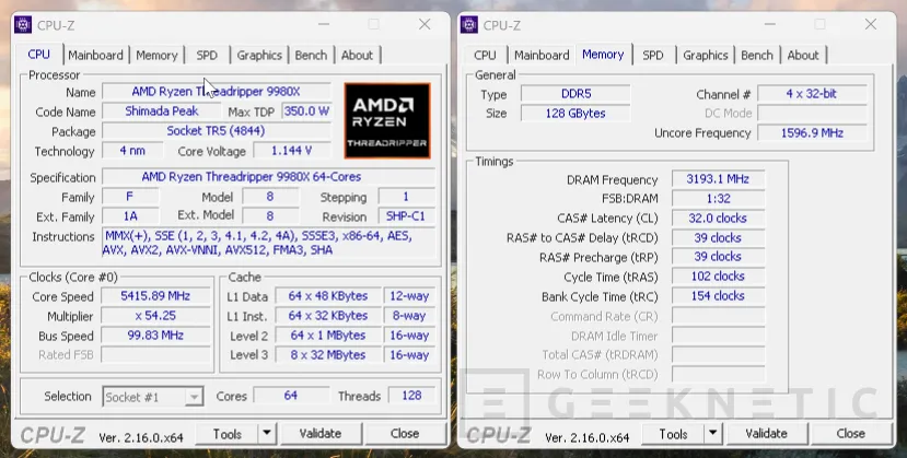 Geeknetic AMD Ryzen Threadripper 9980X Review 16
