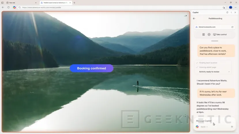 Geeknetic Microsoft presenta el Modo Copilot para su navegador Edge, una nueva forma de navegar por la web 3