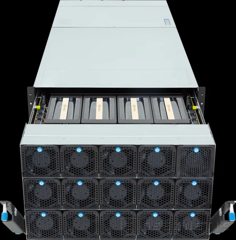 Geeknetic Nuevos servidores de Giga Computing basados en la plataforma NVIDIA HGX B200 y compatibles con los últimos Intel Xeon 5