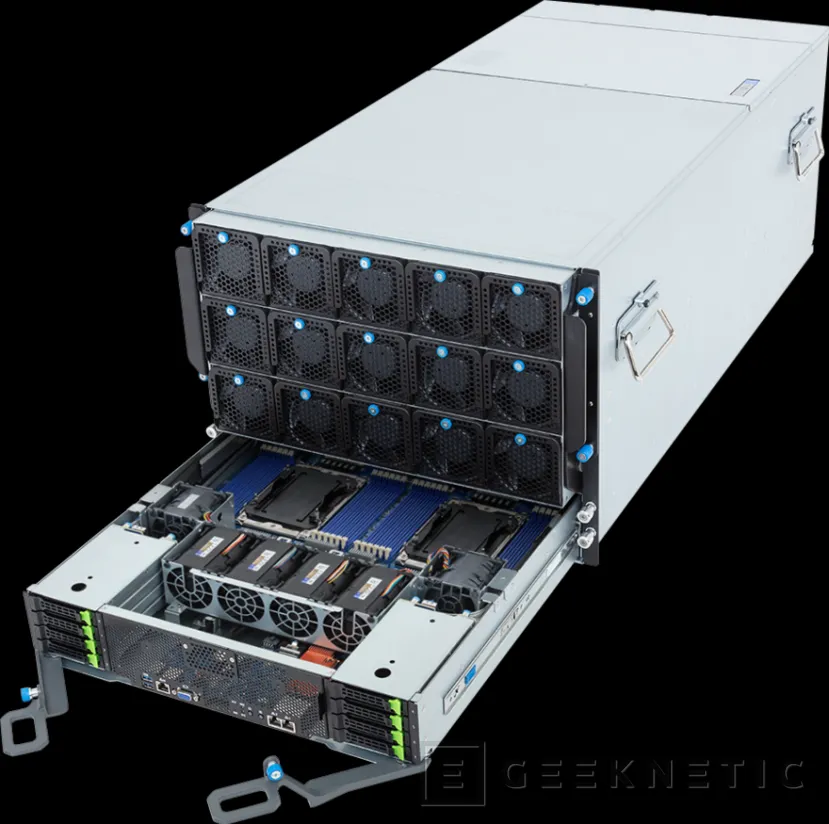 Geeknetic Nuevos servidores de Giga Computing basados en la plataforma NVIDIA HGX B200 y compatibles con los últimos Intel Xeon 4