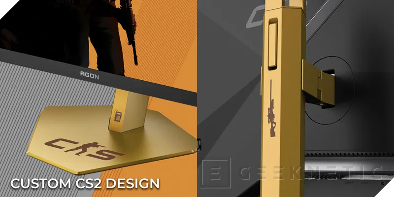 Geeknetic AOC rompe la barrera de los 600 Hz con dos monitores de 24,1 pulgadas pensados para exprimir al máximo Counter-Strike 2 3