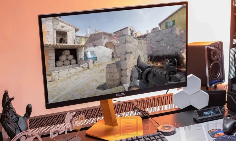 Geeknetic AOC rompe la barrera de los 600 Hz con dos monitores de 24,1 pulgadas pensados para exprimir al máximo Counter-Strike 2 1