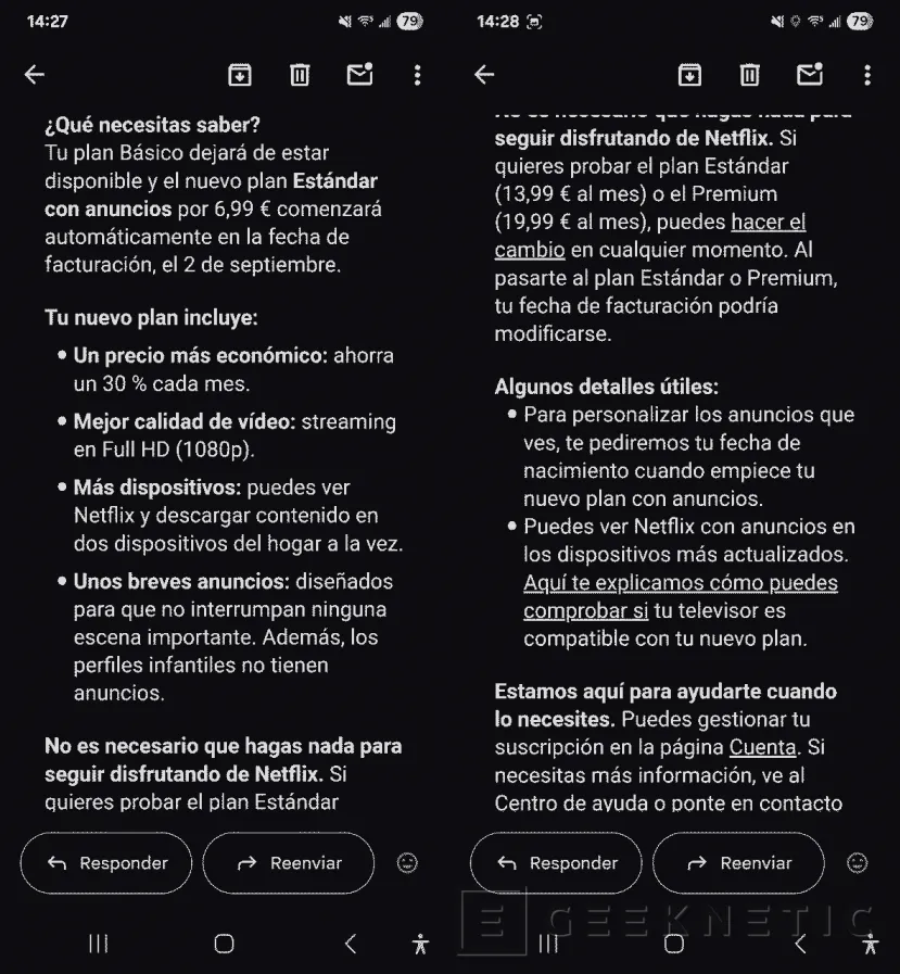 Geeknetic Netflix elimina el plan básico sin anuncios y obliga a los usuarios que lo mantienen a cambiar a otro 1