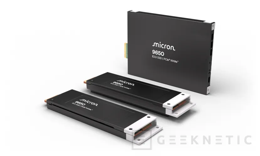 Geeknetic Micron presenta la primera unidad SSD PCIe 6.0 dentro de sus nuevas unidades para centros de datos 2
