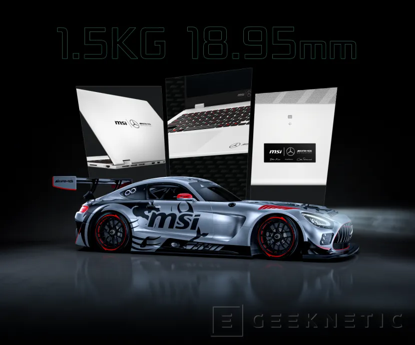 Geeknetic Ya está disponible el nuevo portátil MSI Prestige 16 AI+ Mercedes-AMG Motorsport Limited Edition con Intel Core Ultra 9 de 2 Gen 1