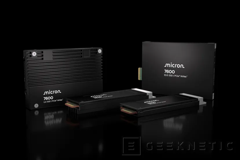 Geeknetic Micron presenta la primera unidad SSD PCIe 6.0 dentro de sus nuevas unidades para centros de datos 4