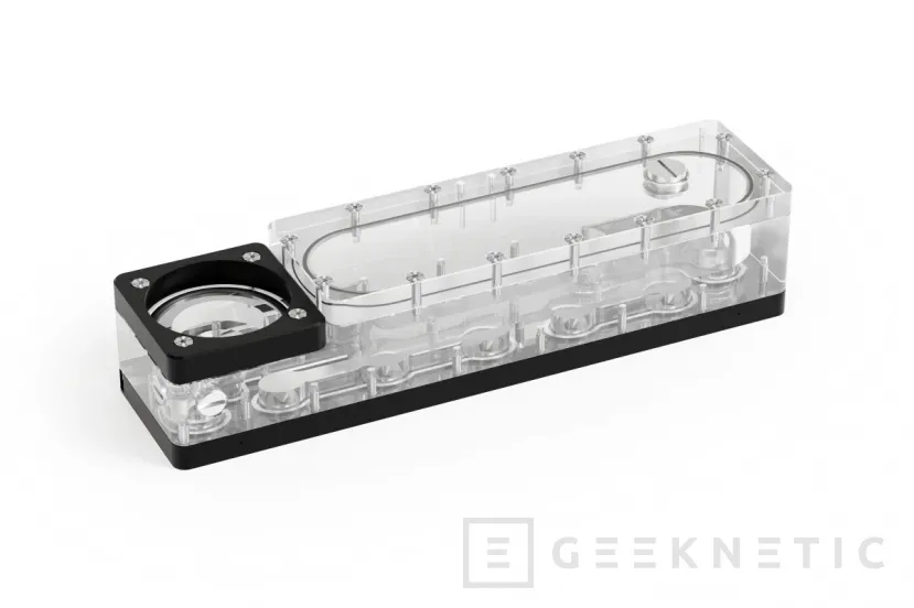Geeknetic Alphacool lanza su placa Apex para la Fractal North XL: diseño a medida, latón cromado y aRGB integrado 2