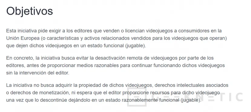 Geeknetic La iniciativa Stop Killing Games supera las 1.200.000 firmas para que la UE prohíba &quot;matar juegos&quot; al cerrar sus servidores 2