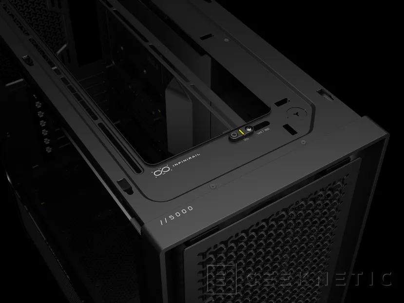 Geeknetic Corsair presenta la caja FRAME 5000D con más espacio interior y que admite radiadores de hasta 420 mm 2