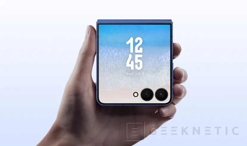 Geeknetic Samsung Galaxy Z Flip 7: El plegable tipo concha amplía el tamaño de su pantalla exterior y estrena el Exynos 2500 a 3 nm 3