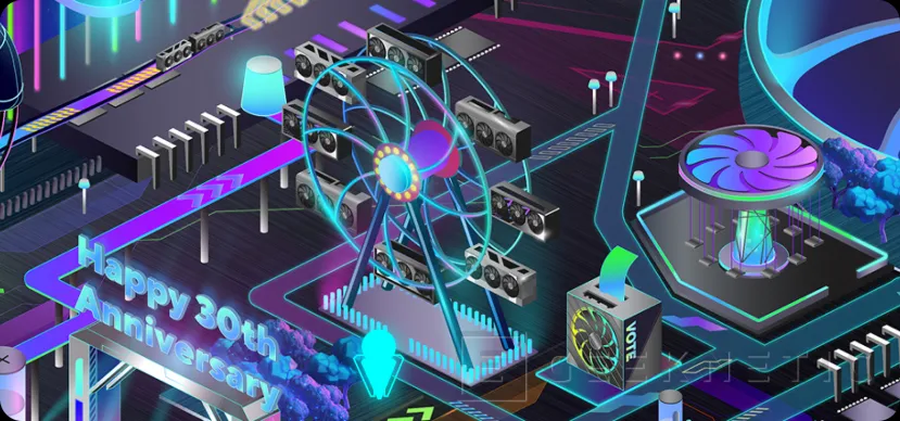 Geeknetic ASUS celebra 30 años fabricando tarjetas gráficas con un concurso en el que podrás ganar premios ASUS ROG 3